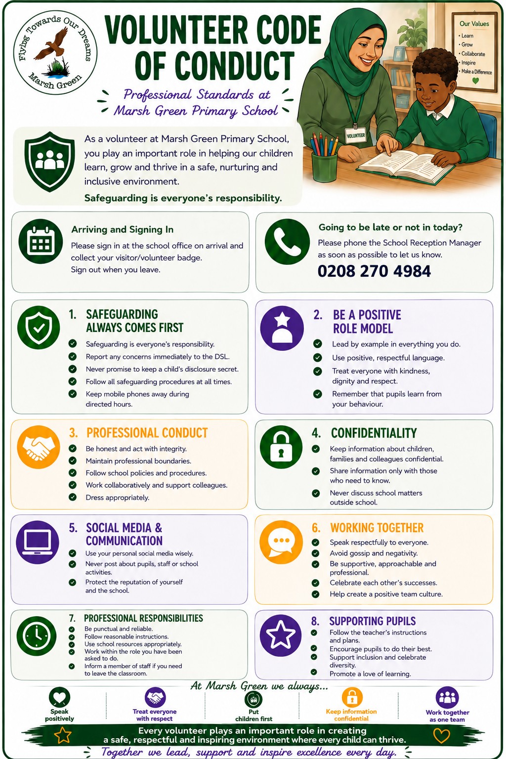 Volunteer code of conduct Volunteer code of conduct